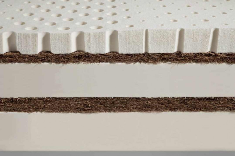 Saltea Latex Cocos Standard - 20 cm cu fermitate intermediara